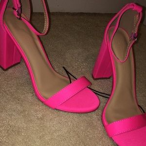 Hot Pink Heels